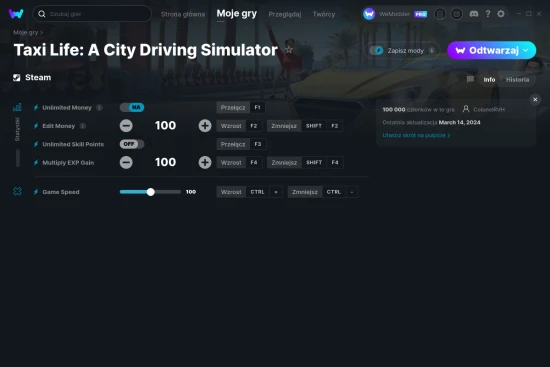 cheaty Taxi Life: A City Driving Simulator zrzut ekranu