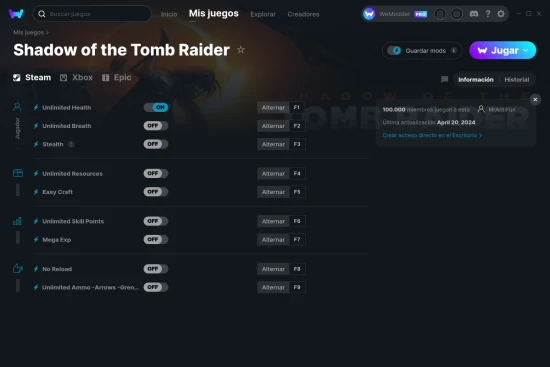 captura de pantalla de las trampas de Shadow of the Tomb Raider