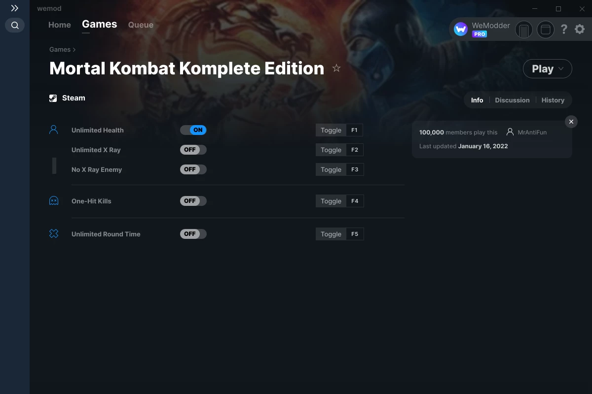 Mortal Kombat Komplete Edition cheats screenshot
