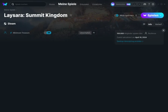 Laysara: Summit Kingdom Cheats Screenshot