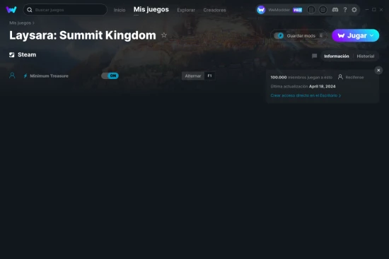 captura de pantalla de las trampas de Laysara: Summit Kingdom