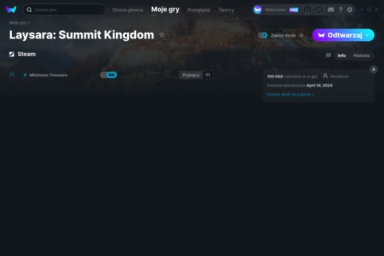 cheaty Laysara: Summit Kingdom zrzut ekranu