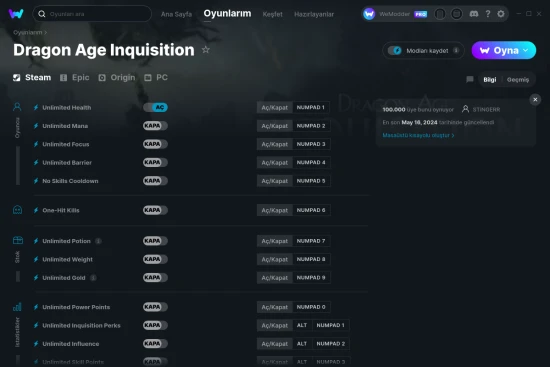 Dragon Age Inquisition hilelerin ekran görüntüsü