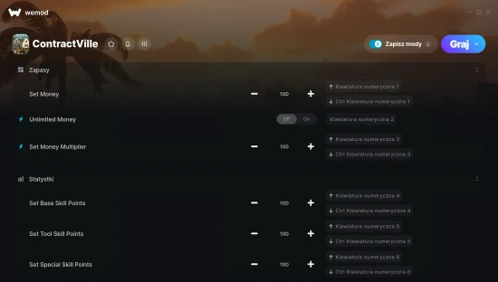 cheaty ContractVille zrzut ekranu