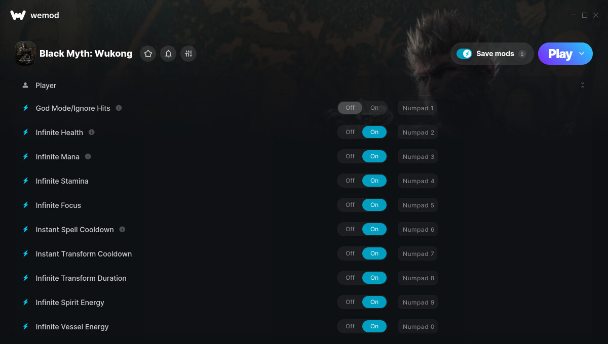 Black Myth Wukong Cheats and Trainer for Steam Trainers WeMod Community