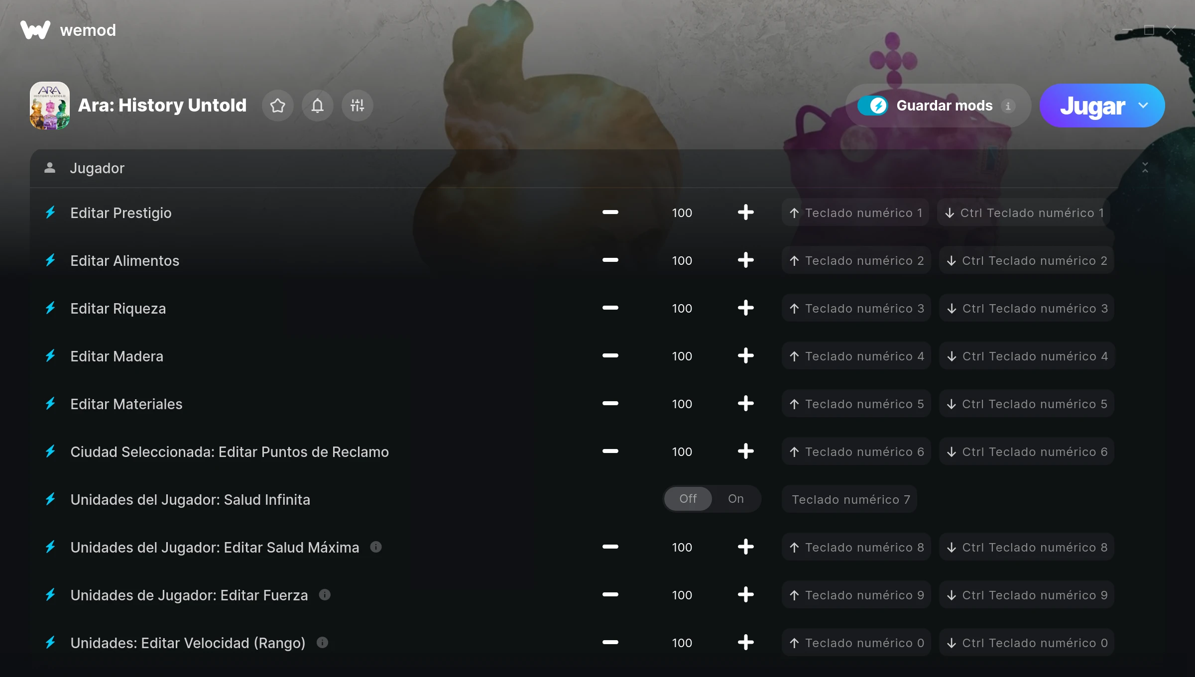 Captura de pantalla de las trampas de Ara: History Untold