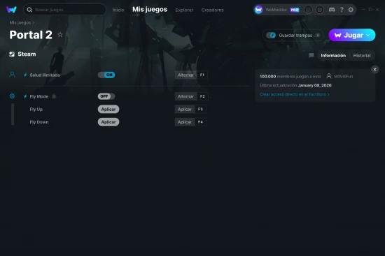 captura de pantalla de las trampas de Portal 2