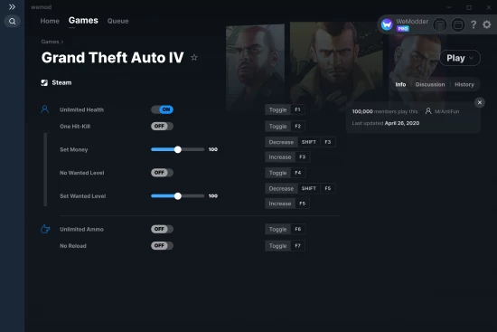Grand Theft Auto IV cheats screenshot
