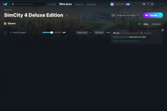 Capture d'écran de triches de SimCity 4 Deluxe Edition