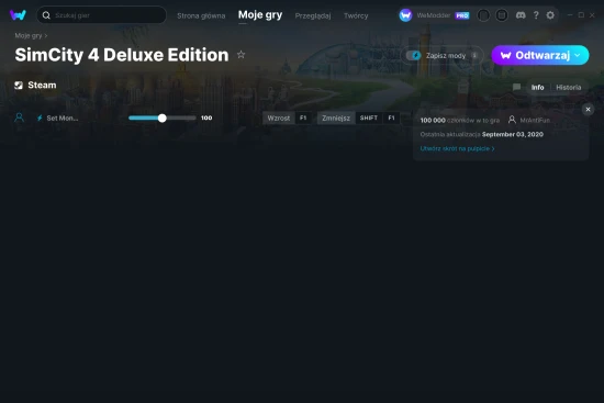 cheaty SimCity 4 Deluxe Edition zrzut ekranu