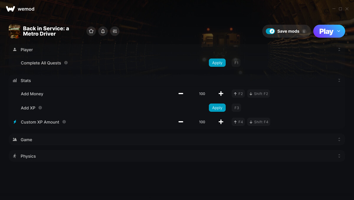 Back in Service: a Metro Driver Cheats and Trainer for Steam - Trainers ...