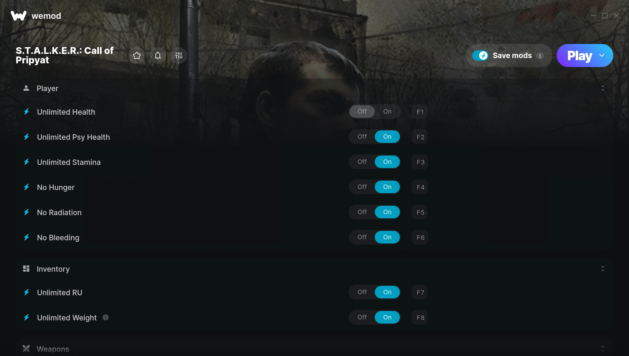 S.T.A.L.K.E.R.: Call of Pripyat Cheats &amp; Trainers for PC | WeMod